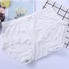 Nova lingerie feminina de renda para o verão, confortável, respirável, pequena, refrescante, para meninas, pequena, fresca, de seda gelada, fabricantes por conta