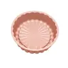 Molde Plegable Redondo para Pastel Mousse con Forma de Girasol Herramientas para Hornear Molde de Silicona para Cocina Casera