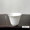 Conjunto de Chá Estilo Minimalista Feito de Porcelana Óssea_ Elegantes Xícaras de Chá de Porcelana Óssea para Uso Doméstico, Adequado para Comércio Transfronteiriço