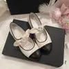 Nuevos Zapatos Planos Mary Jane de Tacón Bajo y Suela Suave Estilo Francés con Lazo para Mujer Otoño 2026
