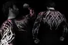 Breathedivinity Marca Americana de Moda Estilo Oscuro Camiseta de Manga Larga para Hombre Top Elástico para Deporte y Fitness