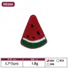 Parches de Tela Autoadhesivos con Temática de Comida, Parches Bordados de Frutas para Toallas, Accesorios para Fundas de Teléfono, Accesorios para Ropa, Parches para Zapatos y Sombreros, Artículos Populares de Venta Transfronteriza