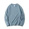[10A Antibacteriano] Camiseta de Algodão de Fibra Longa de Xinjiang Peso Pesado Manga Longa Camisa Solta para Camadas Tendência 2025 Homens e Mulheres