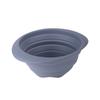 Ventas Directas de Fábrica Cesta Escurridora Grande Plegable de Silicona Utensilios de Cocina para Lavar Arroz, Frutas y Verduras, Personalizable