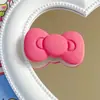 Presilha de Cabelo com Laço de Bolinhas, Presilha Lateral, Estilo Doce para Meninas, Presilha para Franja, Grampo de Cabelo, Presilha Bico de Pato, Piranha, Acessório de Cabelo