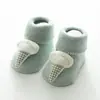 Meias de Terry Espessas de Inverno para Crianças, Meias Quentes para Bebês até a Panturrilha, Meias Antiderrapantes para Bebês para Chão, Algodão para Recém-Nascidos