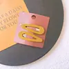 Clip para Bebé Morandi de Color Caída de Aceite Grande para Niños de Otoño e Invierno Clip Lateral Cálido de Color Invierno para Padres e Hijos Par de 7 cm