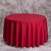 Direto da fábrica transfronteiriço liso poliéster hotel banquete mesa redonda toalha de mesa mesa redonda toalha de mesa toalha de mesa