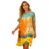 Artículos de Moda Más Vendidos Transfronterizos: Vestidos de Estilo Europeo y Americano, Cubre-Bikinis de Playa, Vestidos Elegantes con Protección Solar y Chales