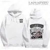 Hoodie Cross-Border Aliexpress 2025 Novo Modelo Grito de Medo Dupla Face Unissex Manga Longa Tamanho PP