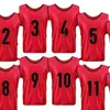 Amazon Confrontando Ropa Chaleco de Entrenamiento de Fútbol Equipo Amplía Número de Grupo Camiseta Publicitaria Promocional Chaleco de Campaña