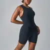Body Canelado de Algodão Macacão de Algodão com Elastano Transfronteiriço Moda Verão Feminina Amazon Puro Desejo Macacão Emagrecedor Roupas Femininas