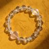 Blanco Natural Cristal Blanco Asai Calabaza Cuentas Pulsera para Mujer Dulce Fresco Rosa Cristal Estrellas Pulsera Pixiu Joyería al por Mayor