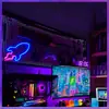 Tablero perforado Wg6Q Mampara de pared para e-sports Personalizable, Estante de almacenamiento, Escritorio de estudio para computadora Decoración Estante de almacenamiento de escritorio