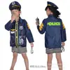 Fantasia Cosplay de Halloween Bombeiro Médico Policial Engenheiro Pirata Chef Roupas + Ferramentas