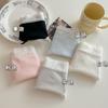 Ropa Interior Bacteriostática 7A para Mujer de Algodón Cómoda Estilo Coreano para Estudiante Estilo Japonés para Niña de Algodón de Cintura Media Suave Agradable a la Piel Viaje