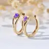 Pendientes de moda de circón en forma de gota para mujer, superventas transfronterizos, pendientes versátiles para el día a día, pendientes de moda para vacaciones al por mayor