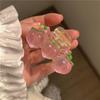 Pasador de Pelo Rosa Melocotón Colorido Pasador Lindo de Moño Pasador de Camelia Accesorio para el Cabello Venta al por Mayor