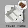 Em estoque livre desconto comercial coreano frito caixa de frango engrossado descartável takeaway frango costeleta de frango arroz flor caixa de embalagem de comida lancheira