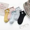 Calcetines de Caramelo Nuevos de Verano Transfronterizos Dibujos Animados Absorbentes de Sudor Transpirables Invisibles Cortos Calcetines Casuales para Mujer Calcetines para Mujer Venta al por Mayor Zhuji