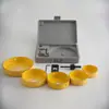 Ferramentas especiais para marcenaria abridor de furos conjunto de 8 peças pintura dentes de esmerilagem madeira fina placa de PVC barril holofote broca de ponta cruzada transfronteiriça