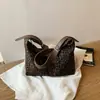 Bolso de gran capacidad con estampado de leopardo para mujer 2026 Otoño/Invierno Nuevo Estilo Bolso de mano de moda Bandolera para ir al trabajo