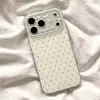Diseño de Lunares con Lazo Adecuado para Funda de Teléfono Apple 17 Pro Max con Agujeros Finos, IMD, Alto Valor Estético para Chicas, iPhone 16/15