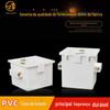 Caixa de desgaste de costela embutida PVC PVC Flame Retardant Switch Socket integrado 86 caixa de desgaste de costela montável com orelha 6075