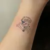 Tatuaje de Doble Cara con Textura de Alta Gama, Atractivo Pegatina de Tatuaje Semi-Permanente Herbal Femenino, Resistente al Agua y al Sudor, Simulado Masculino de Larga Duración