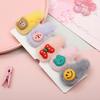 Nuevo Clip de Pico de Pato de Felpa para Niños Otoño e Invierno Coreano Lindo de Dibujos Animados Clip Lateral Popular en Internet Clip para Flequillo Accesorios para el Cabello Combinables
