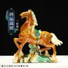 Artesanía Cerámica de Caballo Tang Sanchai Regalos de Negocios Adornos para el Hogar, Oficina, Sala de Estar Regalos Decorativos de Alta Gama