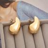 Colar Pingente Gota de Água Estilo Coreano Transfronteiriço de Alta Qualidade Brincos Acessórios Brincos Eletrogalvanizados Femininos Joias de Aço Inoxidável Fabricante Atacado Masculino
