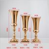 Adereços de casamento direto da fábrica estrada chumbo metal chapeamento de ferro vaso criativo decoração de casa artesanato em metal