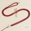 Accesorios de cuerda de piña originales nuevos de 3 mm, cuentas de jade Bashan para hombres y mujeres con cadena de suéter, cuerda colgante, cuerda al por mayor