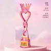 Trofeo de Premio Iridiscente de Resina para Institución de Danza Personalizado Trofeo de Campeón de Primer Lugar Cinco Estrellas de Música de Resina Integrada Hecho a Medida