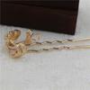 28 * 32MM cobre fundido doble cara Horquilla Fénix diy tocado antiguo accesorios para el cabello material accesorios