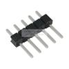 Paso de 2.54MM pin de una fila 1*2/3/4/5/6/8/10/20/40P pin recto pin de cobre