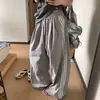 Pantalones Casuales de Estilo Nuevo Americano para Trabajo de Primavera y Otoño para Mujer, Pantalones Largos Deportivos Retro de Tres Rayas, Pierna Recta, Danza Jazz
