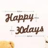 Corea del Sur ins simple fieltro marrón tela no tejida Digital Decoración de cumpleaños de bebé pastel decorativo para niños