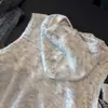 Chaleco de punto con capucha de un solo botón para mujer, nuevo otoño 2026 estilo coreano, holgado, casual, versátil, chaqueta suéter sin mangas