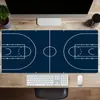 Alfombrilla de ratón para juegos de eSports de cancha de baloncesto deportiva, alfombrilla grande de escritorio para teclado de computadora, gruesa y resistente a las manchas, de alta gama