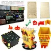 Ferramentas de detalhamento automotivo painel de parede hardware de plástico display de amostras placa perfurada acessórios ganchos placa de armazenamento sem furos