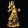 El salón de la discoteca de latón Guan Gong exhibe la estatua del Maestro Tenglong Guan Gong, una estatua de bronce del Dios de la Riqueza