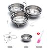 E-commerce transfronteiriço aço inoxidável mini multifuncional vaporizador de ovos cozedor de ovos comida complementar para crianças ovo cozido ovo cozido lento artefato