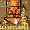 Bola de luces pequeñas de colores para exteriores, solar, impermeable, para dormitorio, camping, decoración, niña, corazón, romántica, luces pequeñas de colores, decoración navideña