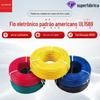 Processamento Direto de Fábrica e Personalização Fio Digital Padrão Americano Ul1569 Fio de Conexão Interna para Veículo Elétrico 28 22 16Awg