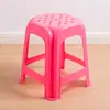Taburete de plástico engrosado silla de mesa para el hogar silla de comedor de plástico pp con reposabrazos y respaldo puesto grande mesa y silla taburete de plástico adulto