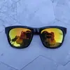 8235 Gafas Estrella de Pimienta Li Yifeng Gafas de Sol Negras Gafas de Sol Reflectantes Retro Gafas de Sapo para Hombres y Mujeres
