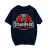 Nueva Camiseta de Manga Corta Casual Deportiva Periférica de Animación de Gigante de Ataque a los Titanes