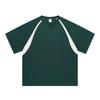 Roupas Masculinas 2026 Marca Tendência Algodão Gelo-Seda Fresco Secagem Rápida Respirável Patchwork Casual Unissex Casal Roupa Esportiva